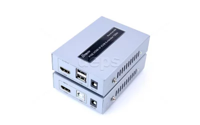 HDMI+USB подовжувач сигналу по Ethernet (1080p/1ND) Dtech HDMI/USB-Ethernet extender RX (1080p)