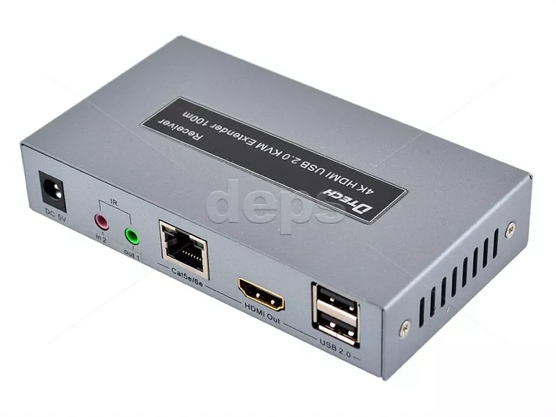 HDMI, USB удлинитель 4K  по витой паре