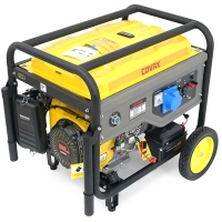 Генератор COVAX CV17500LD-E2, 8.5kW, 220V, 50Hz, DC12V, 20HP, ручной/электро стартер, 25L (CV17500LD-E2)
