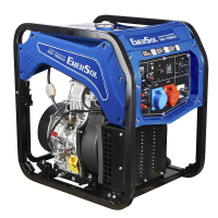 Генератор Enersol дизельний інверторний 1/3ф 10.0kW, ES-1102FD, 3000 об/хв, 138кг (SKD-10EBAUI)