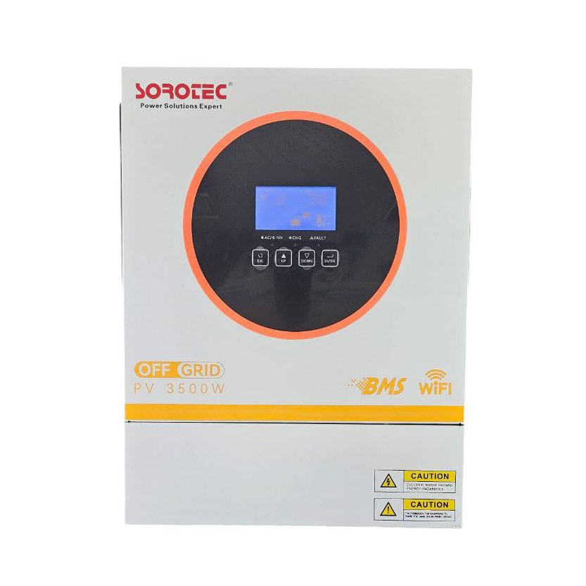 Гібридний інвертор Sorotec REVO VM II PRO 3.2kW/24V (джерело безперебійного живлення) з Wi-Fi