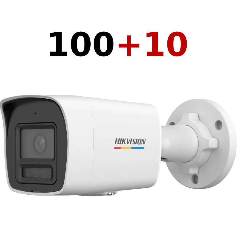 Hikvision DS-2CD1047G3-LIUF 4МП (2.8мм) 100+10
