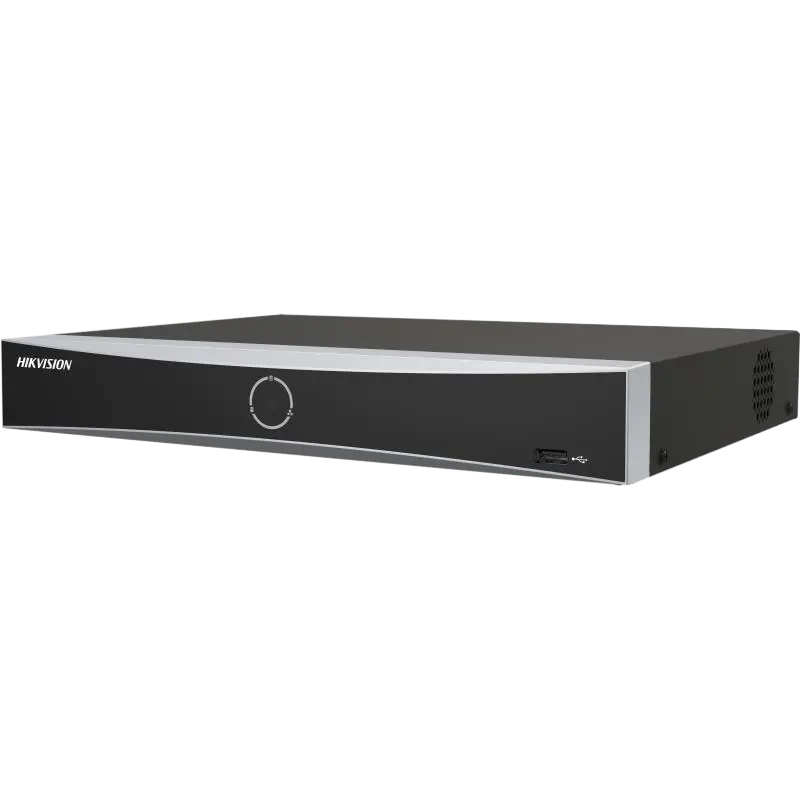Hikvision DS-7604NXI-K1/4P 4-канальний PoE 1U 4К
