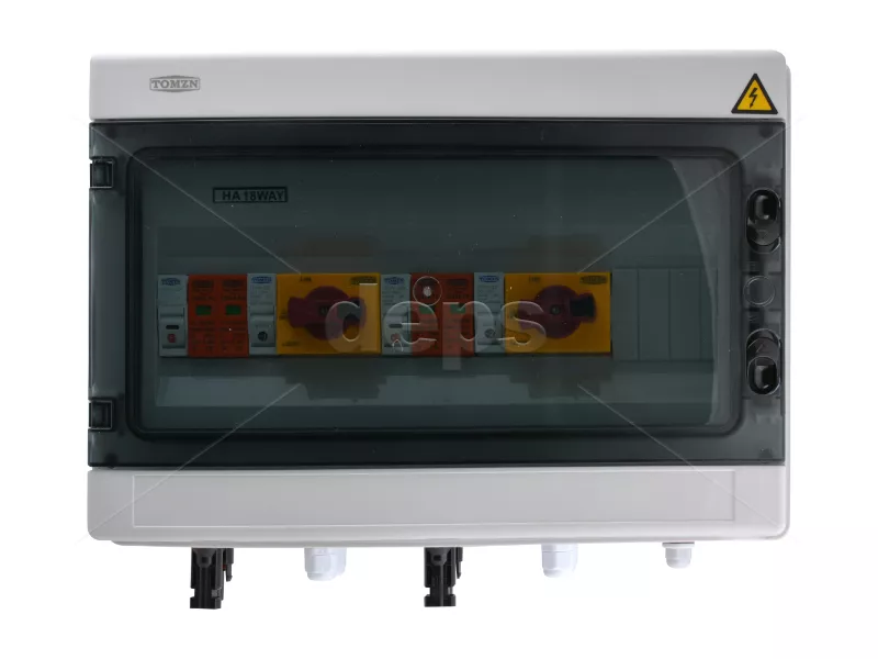 Готовый щиток защиты на 2 MPPT TOMZN TOPV18-2-2 (DC1000V/Fuse 25A)