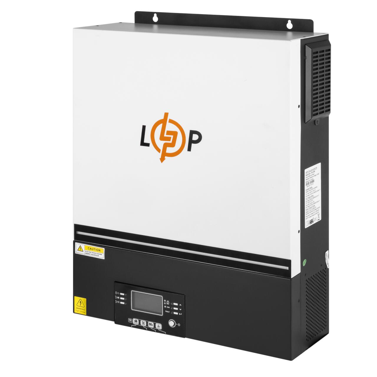 Гибридный солнечный инвертор (ИБП) LPW-HY-MAX-8000VA (8000Вт) 48V 80A MPPT 90-450V Уценка