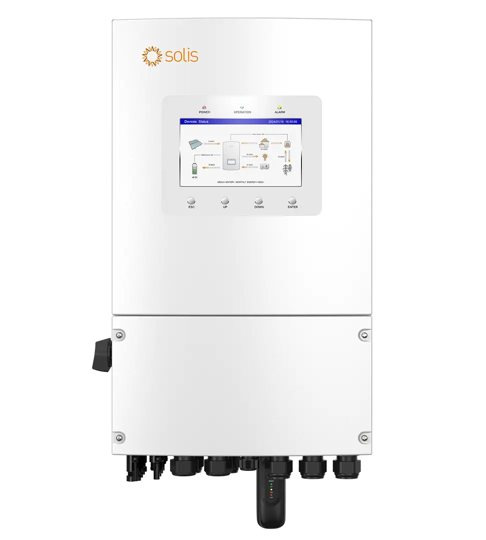 Гибридный инвертор Solis S6-EH1P10K-L-PLUS (LV | 10 кВт 1ф | 2 MPPT)