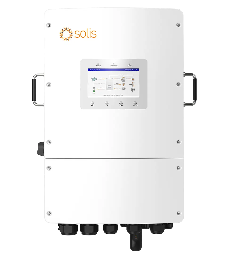 Гибридный инвертор Solis S6-EH3P15K02-NV-YD-L (LV | 15 кВт 3ф | 2 MPPT)