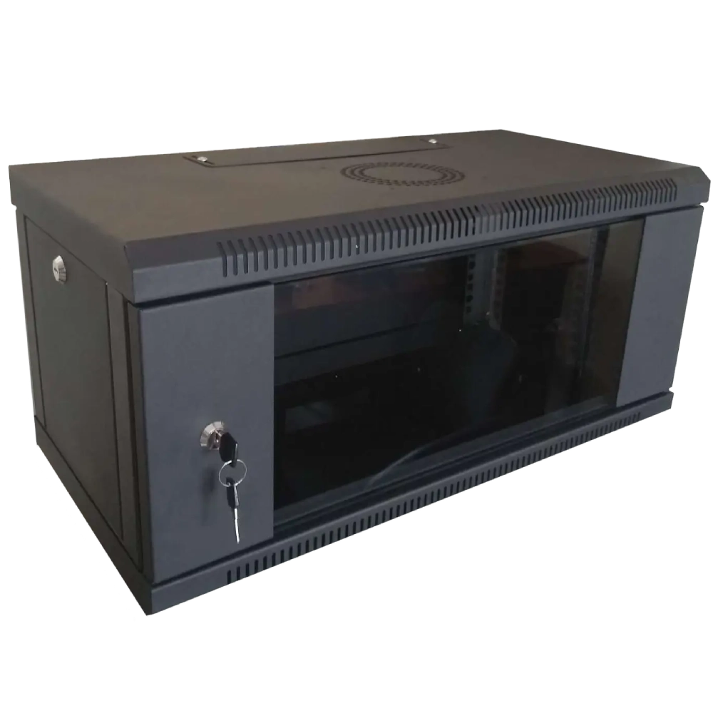 Hypernet WMNC-35-6U-FLAT-BLACK 6U 600x350 чорна