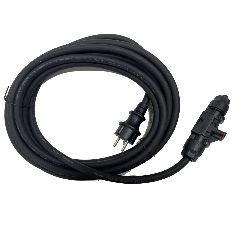 HYXiPower PC-EU-2.5mm²-5m Balcony PV AC Cable for EU