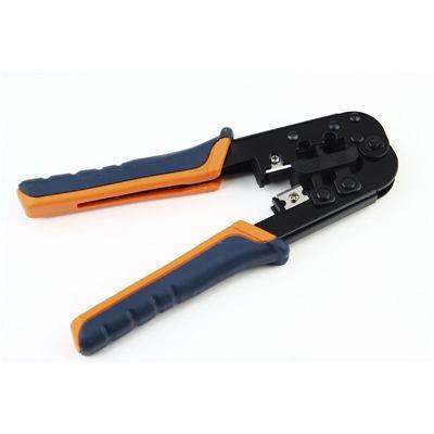 Інструмент для обтиску RJ-45 (8P8C) та RJ-12/11 (6P6C), 4P/6P/8P