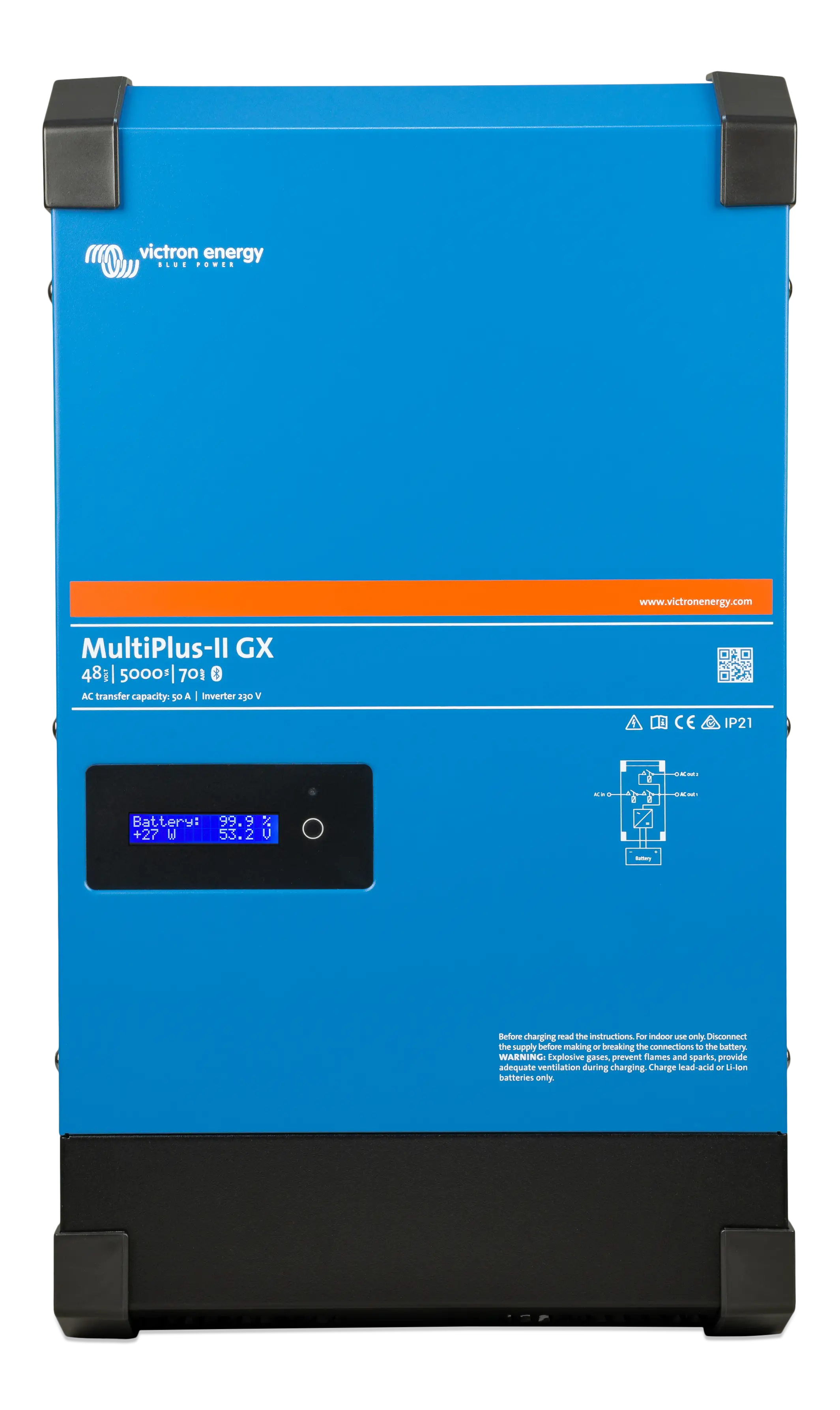 Інвертор Victron Energy MultiPlus-II 48/5000/70-50-GX