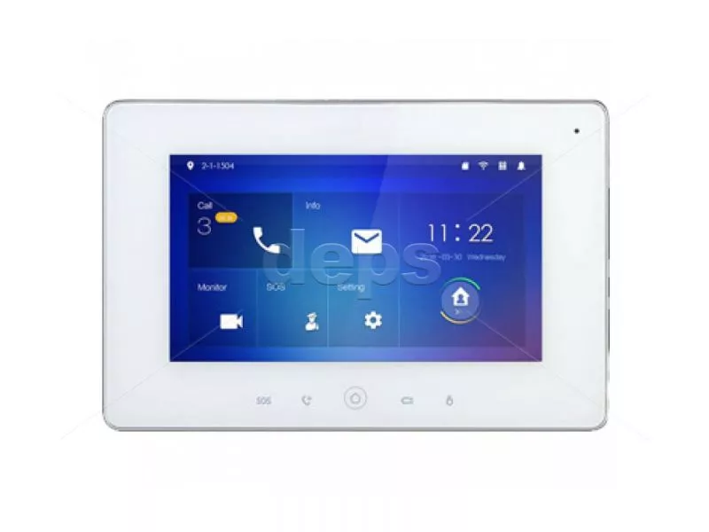 IP відеодомофон Dahua DHI-VTH5221DW-S2/D-S2 IP відеодомофон DHI-VTH5221D-S2 (колір чорний)