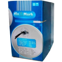 Кабель мережевий FinMark UTP 500м CAT5e 2P 24AWG PE B Pull Box (055850)