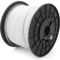 Кабель мережевий PiPo FTTH 1-волоконний, 1.0 кН, 1км=1бхт, White (GJFXH-1B6a / 31426)