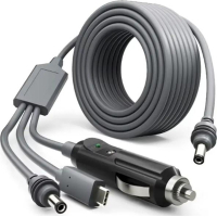 Кабель питания USB-C to DC 5.5x2.1 5.0m Starlink Mini E-NET (Кабель Type-C/DC для Starlink Mini 5м)