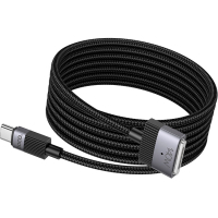 Кабель питания USB-C to Magsafe 3 1.0m black HOCO (6942007642088)