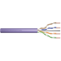 Кабель сетевой Digitus UTP 100м, cat.6, AWG 23/1, CU, LSZH-1, violet (U-UTP) (DK-1613-VH-1)