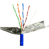 Кабель сетевой GEAR FTP 100м, cat.5e, CCA(25), 4*2*0,51, PVC, indoor, blue (GEC-FTPCCA25051100)