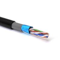 Кабель сетевой Merlion FTP 305м КНПЕ (4*2*0,51) 4Р 24AWG [СCA] Black (03496)