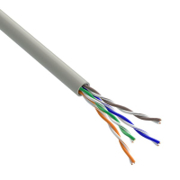 Кабель сетевой OK-Net UTP 100м cat.5e (U/UTP-cat.5Е-SL) (КПВ-ВП (100) 4*2*0,46 / 100)
