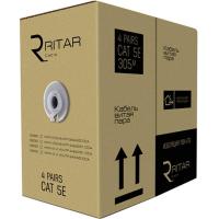 Кабель сетевой Ritar UTP 305м КНПп (4*2*0,51) [СCA] внешний, проволока (03502)