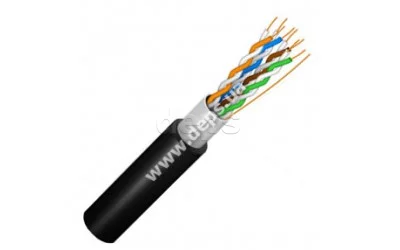 Кабель вита пара FinMark FTP CAT 5e зовнішній FTP CAT5e 4P 24AWG  PE B 500m Drum