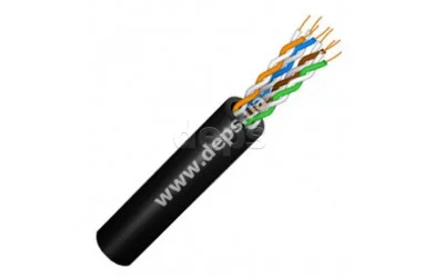 Кабель вита пара FinMark UTP CAT5e 4P 24AWG зовнішній UTP CAT5e 4P 24AWG PE B 305m Pull Box