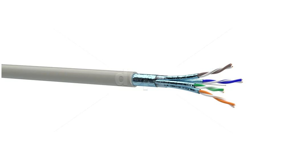 Кабель вита пара ​OK-net (СКС System Cable) F/FTP Cat.6A 23AWG Кабель вита пара OK-net System Cable F/FTP Cat.6A 23AWG LSOH