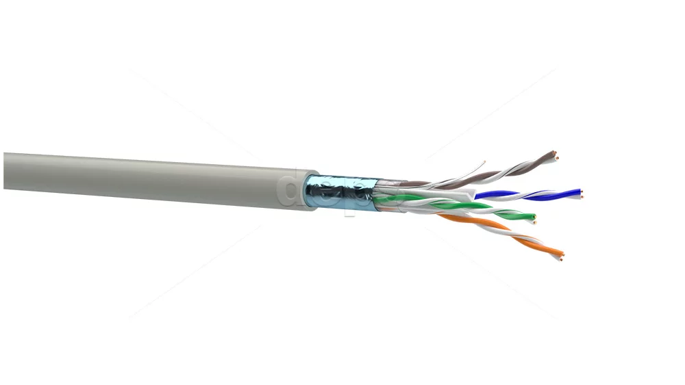 Кабель вита пара ​OK-net (СКС System Cable) F/UTP Cat.6 24AWG Кабель вита пара OK-net System Cable F/UTP Cat.6 24AWG LSOH