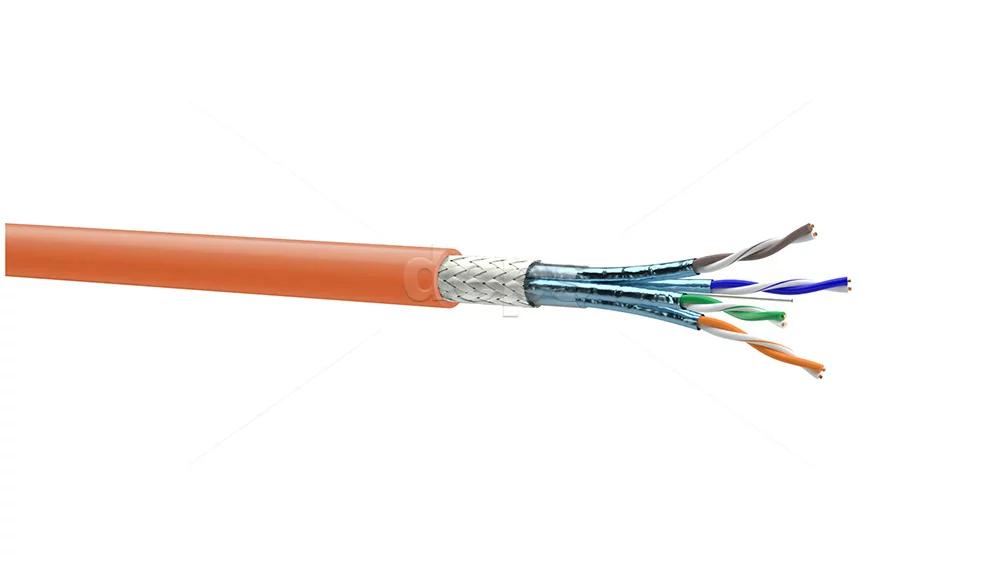Кабель вита пара ​OK-net (СКС System Cable) S/FTP Cat.7 23AWG Кабель вита пара OK-net System Cable S/FTP Cat.7 23AWG LSFROH