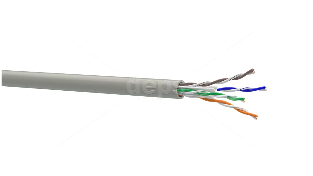 Кабель вита пара ​OK-net (СКС System Cable) U/UTP Cat.6 23AWG Кабель вита пара OK-net System Cable U/UTP Cat.6 23AWG PVC