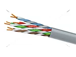 Кабель вита пара ЗЗКМ (ЗЗЦМ) Category 5e U/UTP 4х2х24 AWG Кабель вита Cat.5e U/UTP PE 4х2х24 AWG (7091003) 305м=1бхт