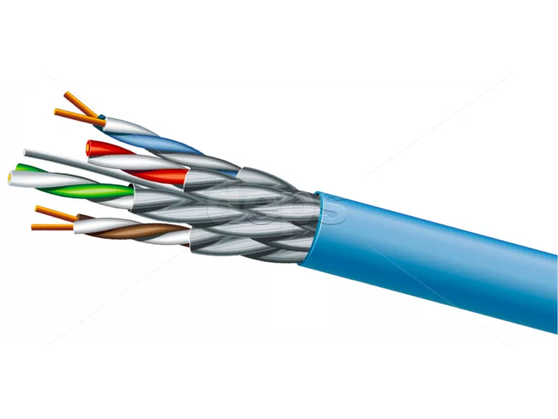 Кабель вита пара ЗЗКМ (ЗЗЦМ) Category 6A U/FTP 4х2х23 AWG Кабель витая пара ЗЗКМ (ЗЗЦМ) Category 6A U/FTP LSZH 4х2х23 AWG (72111) 500м=1бхт