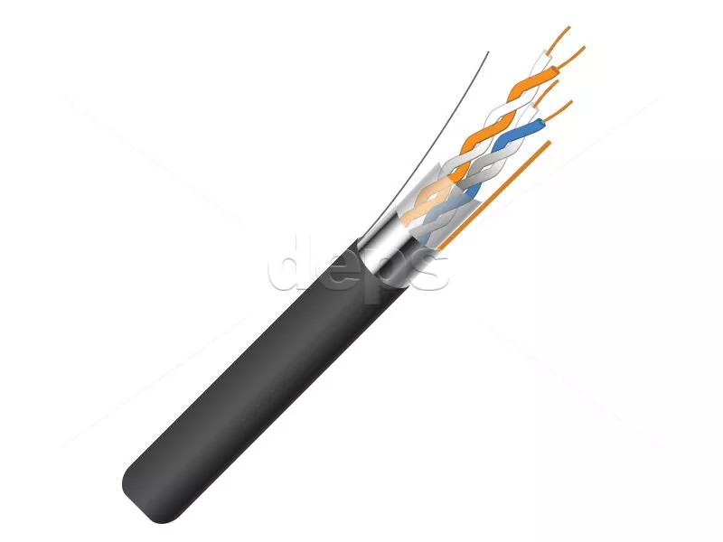 Кабель витая пара FinMark FTP  CAT5e 2P наружный