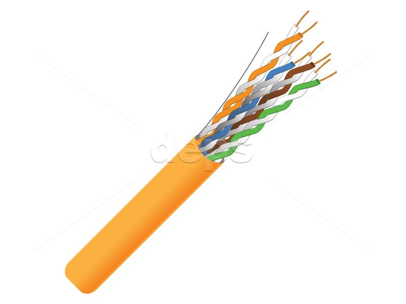 Кабель витая пара FinMark UTP CAT5e 4P 24AWG LSZH внутренний