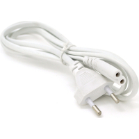 Кабель живлення C7 1.5m 0.5mm2 white Voltronic (PC-184CEE7/16-C7-CCA-1,5)