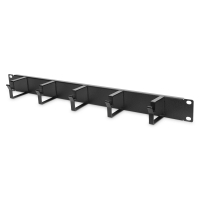 Кабельний організатор 19" 1U 5x cable rings 40x60mm Digitus (DN-97602)