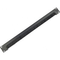 Кабельный организатор Eserver 19" 1U со щеткой, с одной стороны (WT-2154A)