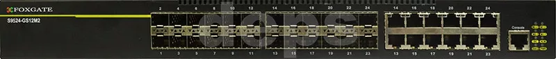 Керований Ethernet-комутатор другого рівня FoxGate S9524-GS12M2