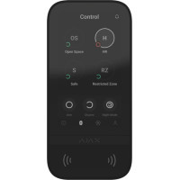 Клавиатура к охранной системе Ajax KeyPad TouchScreen black