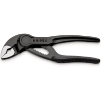 Клещи KNIPEX COBRA XS переставная 1" (28мм) (87 00 100 BK)