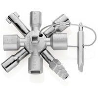 Ключ KNIPEX TwinKey для электрошкафов (00 11 01)