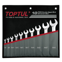Ключ Toptul ріжковий 6-32 мм 10 шт. (GPCJ1001)