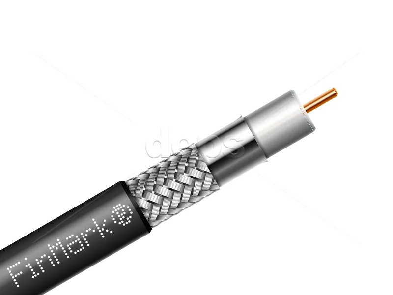 Коаксіальний кабель FinMark RG-8-TC90 RG-8-TC90 black FinMark 500м=1бхт