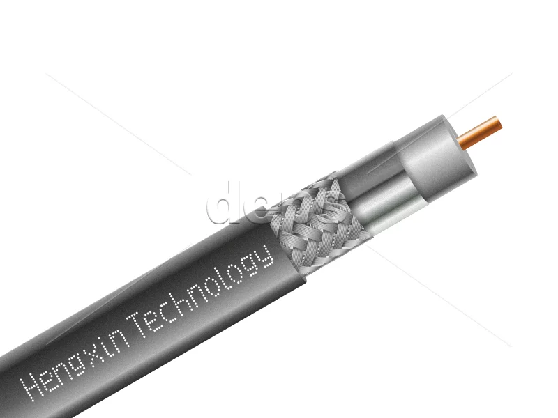 Коаксіальний кабель Hengxin Technology HF-400 (RG-8) HF-400 (RG-8) 100м=1бхт