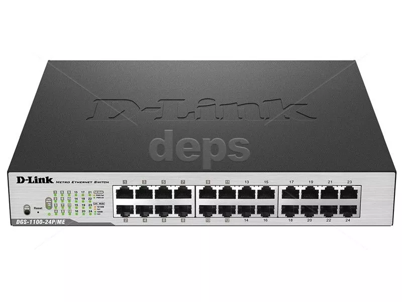 Коммутатор 2 уровня D-Link DGS-1100-24P/ME