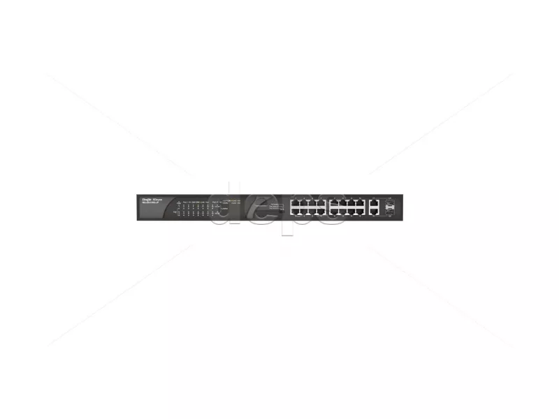 Коммутатор RG-ES118S-LP 100Mbit 16-ports PoE/PoE+ 2 SFP slot 120W PoE power budget
