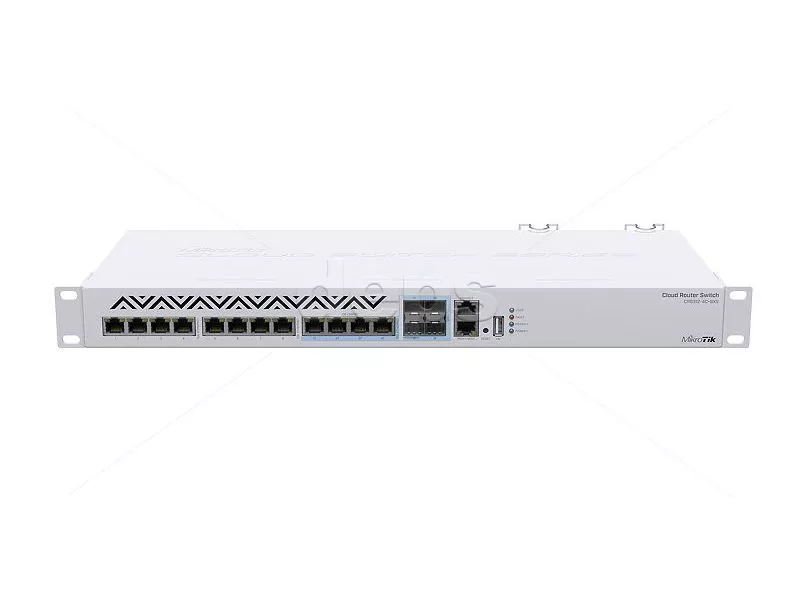 Коммутатор управляемый MikroTik CRS312-4C+8XG-RM