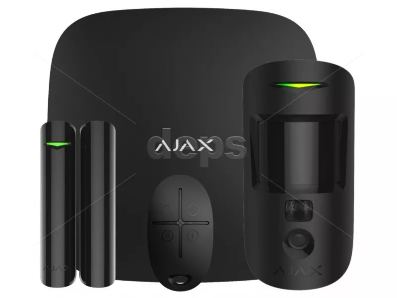 Комплект охоронної сигналізації Ajax StarterKit Cam Plus StarterKit Cam Plus (white)