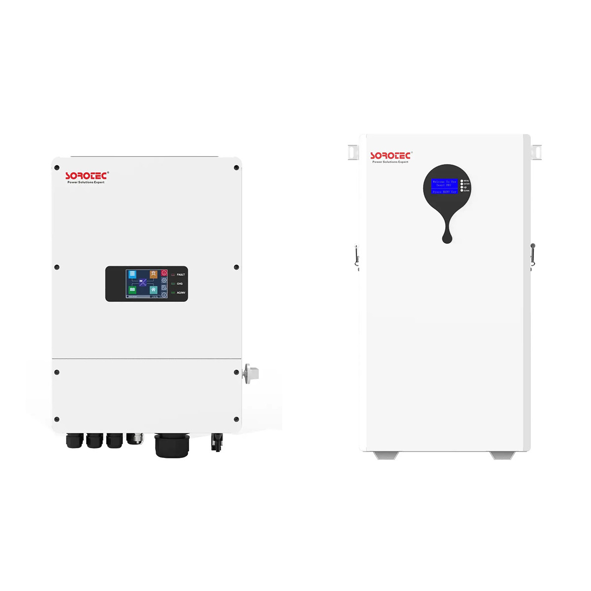 Комплект резервного питания Sorotec REVO HES 6kW/48V Wi-Fi c АКБ LiFePO4 51.2V/100Ah 5120Wh